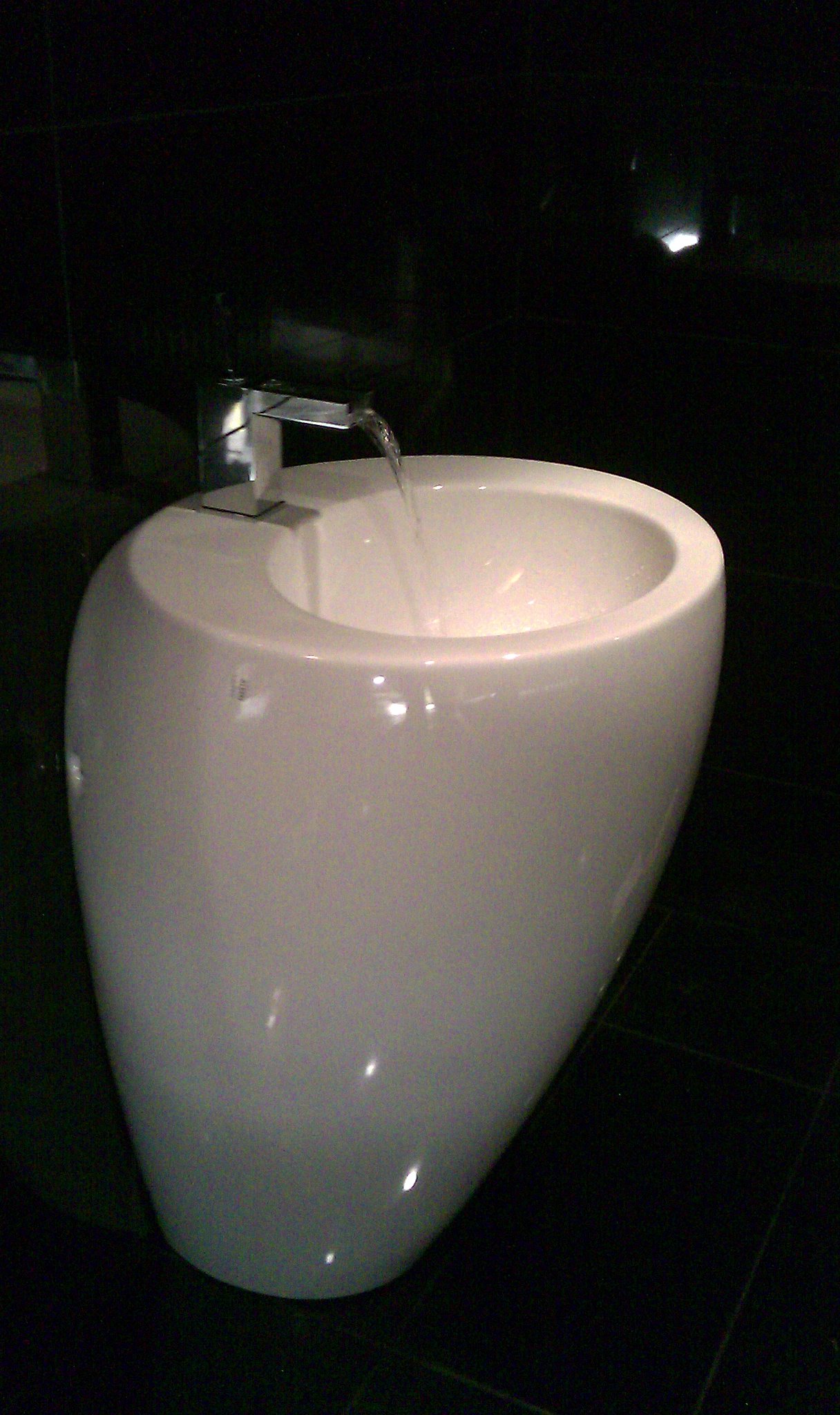New basin fitted.